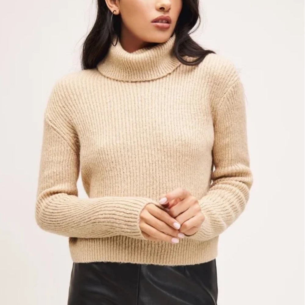 Dynamite Cream Colored Turtleneck